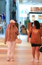 RAFAELLA SANTOS Out Shopping with Friend in Rio de Janeiro 04/13/2023