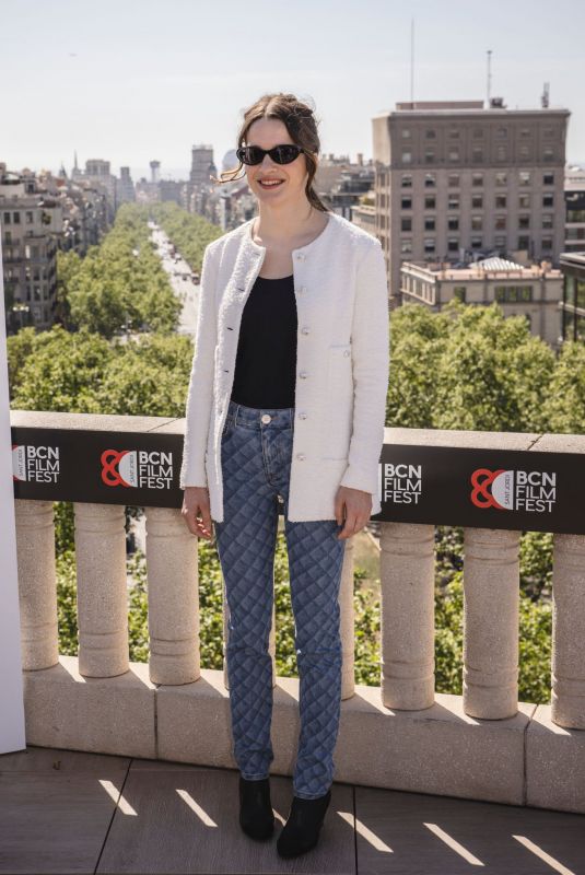 REBECCA MARDER at Mon Crime Photocall at BCN Film Fest 2023 in Barcelona 04/20/2023
