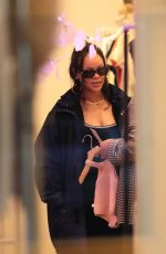 RIHANNA and A$AP Rocky Shopping at Kitson Kids in Beverly Hills 04/12/2023