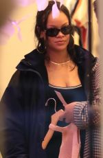 RIHANNA and A$AP Rocky Shopping at Kitson Kids in Beverly Hills 04/12/2023