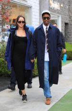 RIHANNA and A$AP Rocky Shopping at Kitson Kids in Beverly Hills 04/12/2023