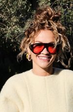 RITA ORA Arrives at Heart Breakfast Show in London 04/20/2023