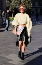RITA ORA Arrives at Heart Breakfast Show in London 04/20/2023