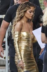 RITA ORA Arrives on the Set of The Voice in Sydney 04/04/2023