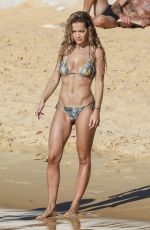 RITA ORA in Bikini at a Beach in Sydney 03/31/2023