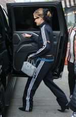 RITA ORA Leaves Bowery Hotel in a Adidas Track Suit in New York 04/27/2023