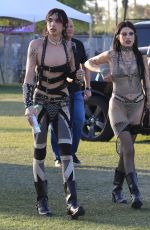 ROMY FLORES Arrives at Coachella Music Festival in Indio 04/16/2023