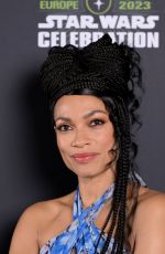 ROSARIO DAWSON at Star Wars Celebration 2023 Ahsoka Panel in London 04/08/2023