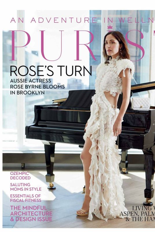 ROSE BYRNE for The Purest Magazine, Summer 2023