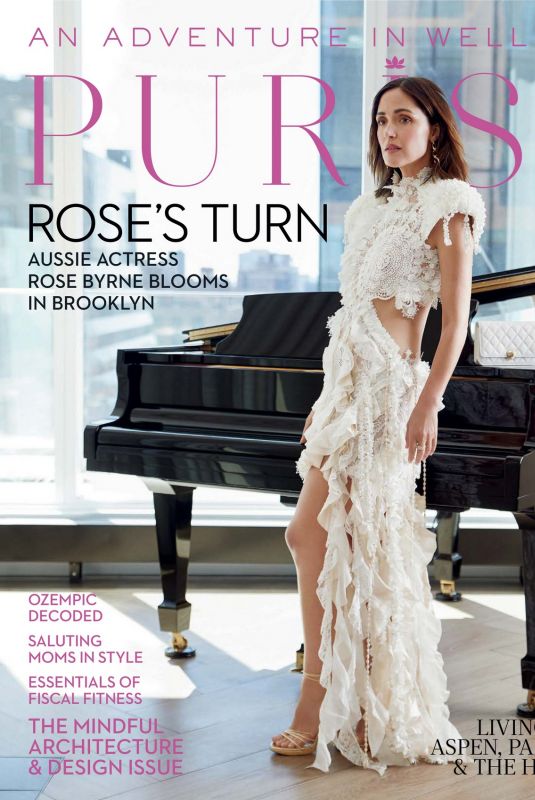 ROSE BYRNE in The Purist Magazine, Spring 2023 Issue