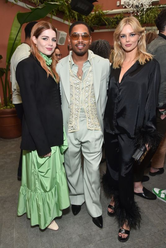 SAMARA WEAVING and LUCY BOYNTON at Chevalier Premiere Afterparty in Los Angeles 04/16/2023