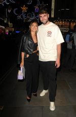 SAMIE ELISHI Arrives at Happy Restaraunt Picadilly in London 04/01/2023