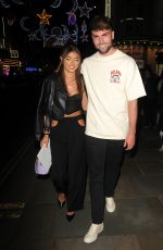 SAMIE ELISHI Arrives at Happy Restaraunt Picadilly in London 04/01/2023