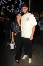 SAMIE ELISHI Arrives at Happy Restaraunt Picadilly in London 04/01/2023