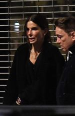 SANDRA BULLOCK and Bryan Randall Out for Dinner at Blue Ribbon Brasserie in New York 04/24/2023
