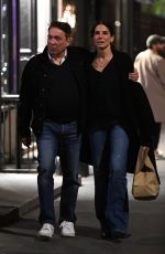 SANDRA BULLOCK and Bryan Randall Out for Dinner at Blue Ribbon Brasserie in New York 04/24/2023