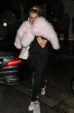 SANDRA TAYLOR Night Out in West Hollywood 04/14/2023
