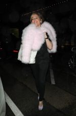 SANDRA TAYLOR Night Out in West Hollywood 04/14/2023