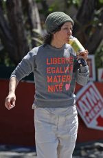 SARA GILBERT Leaves Laurel Canyon Country Store in Los Angeles 04/05/2023