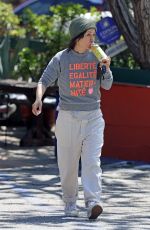 SARA GILBERT Leaves Laurel Canyon Country Store in Los Angeles 04/05/2023