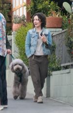 SARA GILBERT Out for Lunch at All Time Restaurant in Los Feliz 04/09/2023