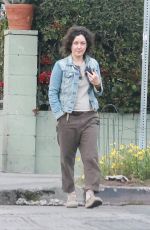 SARA GILBERT Out for Lunch at All Time Restaurant in Los Feliz 04/09/2023