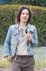 SARA GILBERT Out for Lunch at All Time Restaurant in Los Feliz 04/09/2023