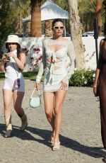 SARA SAMPAIO Arrives at Revolve Party at Coachella Music Festival in Indio 04/15/2023