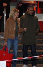 SARAH LAVOINE Leaves a Cinema in Paris 04/26/2023
