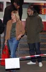 SARAH LAVOINE Leaves a Cinema in Paris 04/26/2023