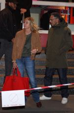 SARAH LAVOINE Leaves a Cinema in Paris 04/26/2023