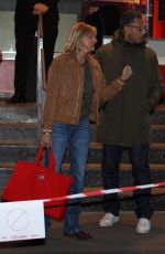 SARAH LAVOINE Leaves a Cinema in Paris 04/26/2023