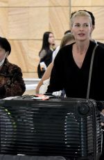 SARAH MURDOCH Arrives at Sydney International Airport 04/16/2023