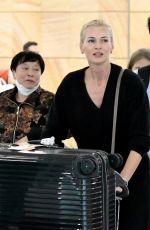 SARAH MURDOCH Arrives at Sydney International Airport 04/16/2023