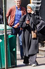 SARAH PAULSON Out and About in New York 04/10/2023