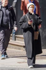 SARAH PAULSON Out and About in New York 04/10/2023