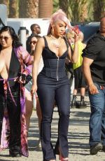 SAWEETIE Arrives at Revolve Party at Coachella Music Festival in Indio 04/15/2023