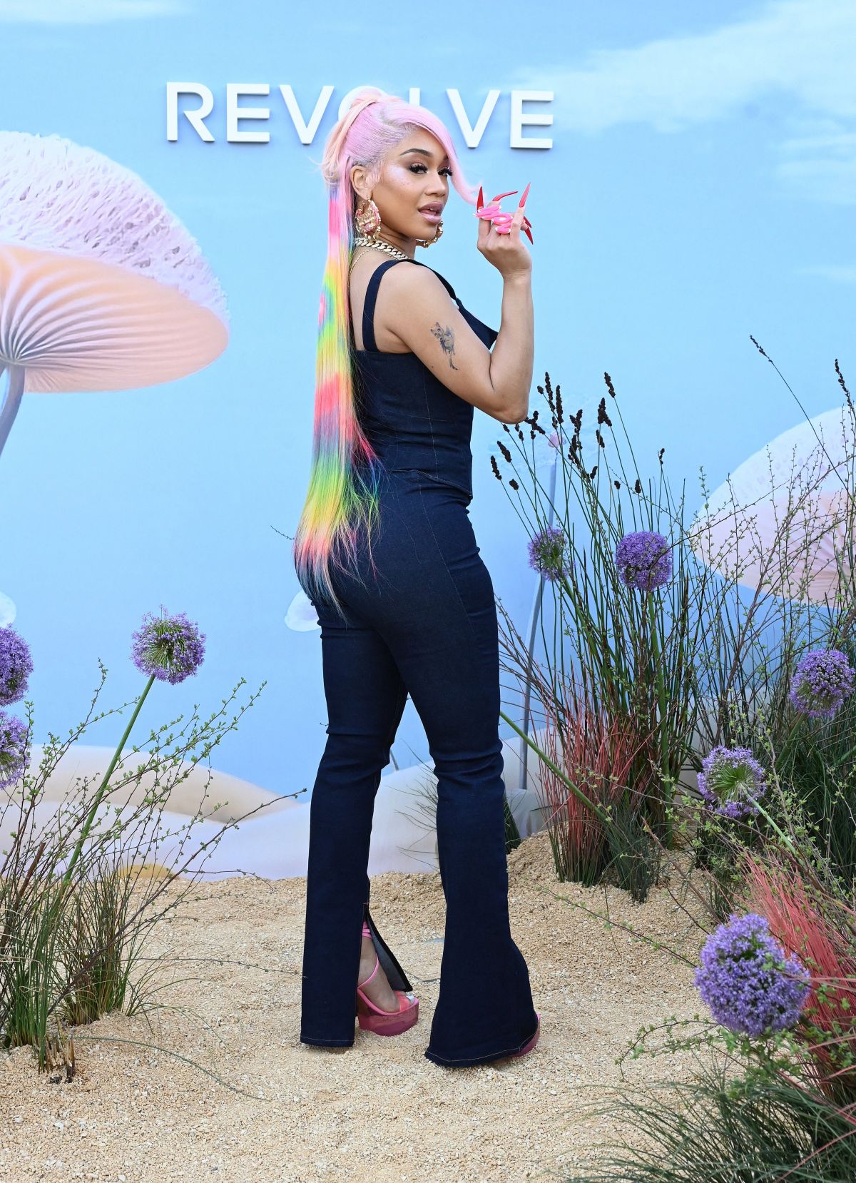 SAWEETIE at Revolve Party at Coachella 2023 Music Festival in Indio 04 ...