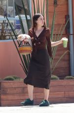 SCOUT WILLIS Out with Her Dog for Green Juice in Los Feliz 04/27/2023