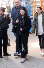 SELENA GOMEZ on the Set of Only Murders in the Building in New York 04/04/2023