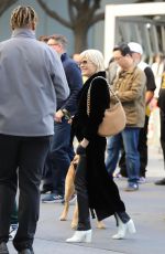 SELMA BLAIR Arrives at Lakers vs Clippers Game at Crypto.com Arena in Los Angeles 04/05/2023