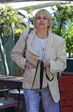 SELMA BLAIR Out with Her Dog in Laurel Canyon 04/05/2023