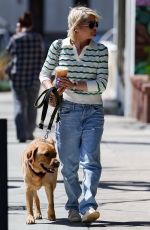 SELMA BLAIR Out with Her Service Dog Scout in Studio City 04/19/2023