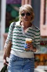 SELMA BLAIR Out with Her Service Dog Scout in Studio City 04/19/2023