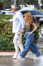 SHAKIRA Shopping at Home Depot with Her Brother in Miami 04/19/2023