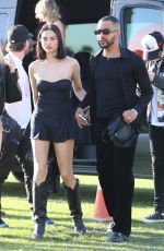 SHANINA SHAIK Arrives at Coachella Music Festival in Indio 04/14/2023