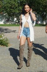 SHANINA SHAIK Arrives at Revolve Party at Coachella Music Festival in Indio 04/15/2023
