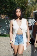 SHANINA SHAIK Arrives at Revolve Party at Coachella Music Festival in Indio 04/15/2023
