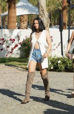 SHANINA SHAIK Arrives at Revolve Party at Coachella Music Festival in Indio 04/15/2023