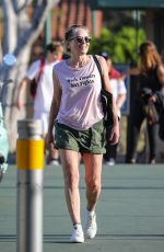 SHARON STONE Out Playing Pickleball with Friends in Beverly Hills 04/23/2023